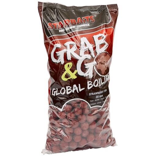 Obrázek z Starbaits Global Boilie Strawberry Jam 2.5kg 20mm