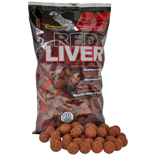 Starbaits Concept Boilie Red Liver 800g 20mm