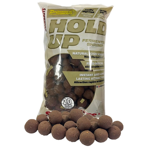 Starbaits Boilie Hold Up Fermented Shrimp 800g 20mm