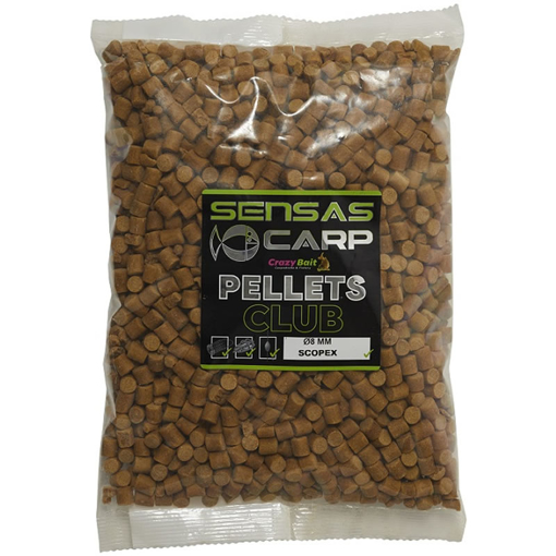 Obrázek z Pelety Sensas Club Scopex 10kg 8mm