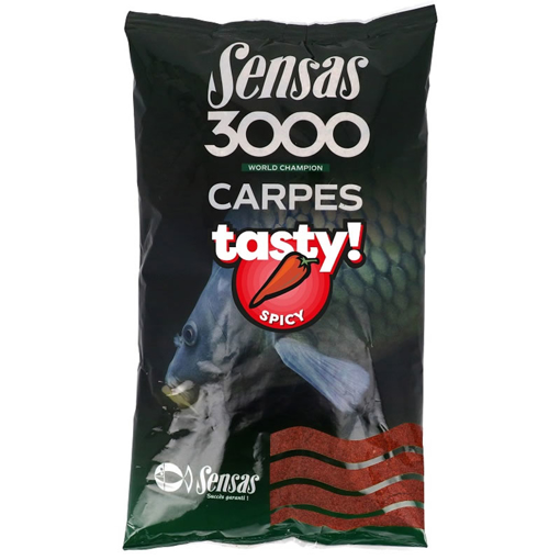 Picture of Sensas 3000 Carp Tasty Spicy 1kg (Robin Red)