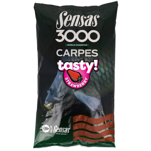 Picture of Sensas 3000 Carp Tasty Strawberry 1kg