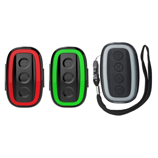 Picture of MADCAT Topcat Alarm Set 2+1 Red Green