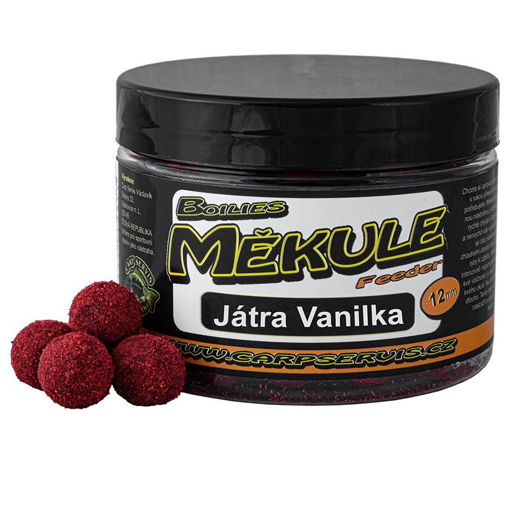 Image sur Boilies Měkule Feeder 100g 12mm Játra-Vanilka