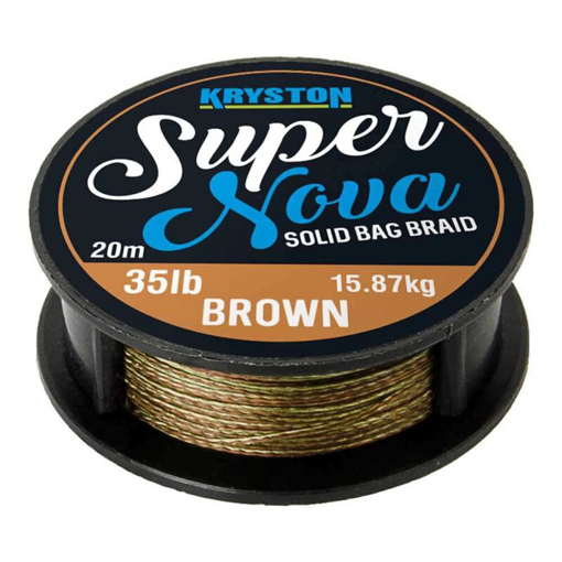 Kryston Super Nova Brown 20m 35lb/15.9kg