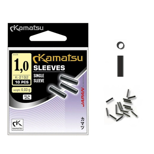 Obrázek z Krimpovací spojky Kamatsu Single Sleeve 1.8mm 10ks