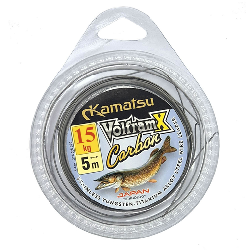 Picture of Kamatsu Volfram X Carbon Leader Spool 5m 15kg