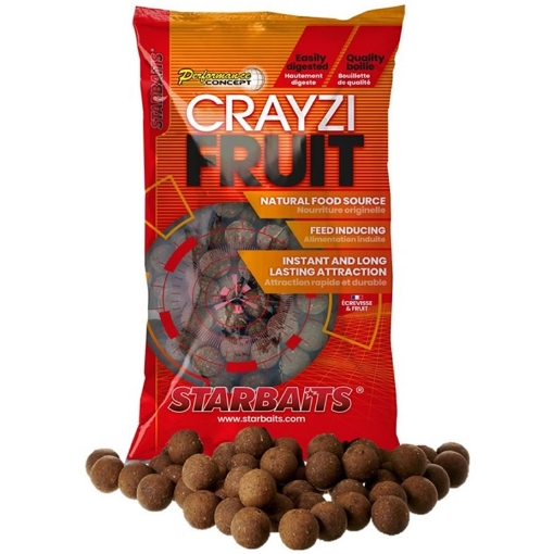 StarBaits Concept Boilie Crayzi Fruit 800g 20mm