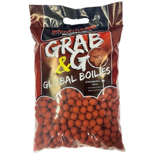 Starbaits Global Boilie Strawberry Jam 5kg 20mm